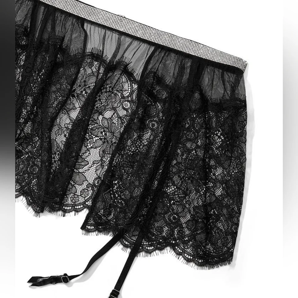 garter belt skirt Camelia Skirt Garter Belt Black – Bluebella main image 0